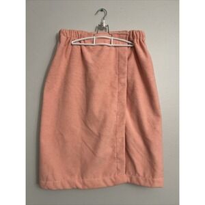 Peach color spa bath wrap